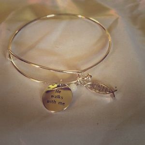 Precious charm bracelet religious collection